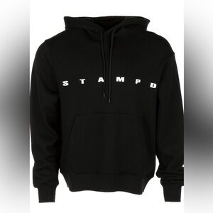 Stampd Strike Logo Hoodie, Black, Large